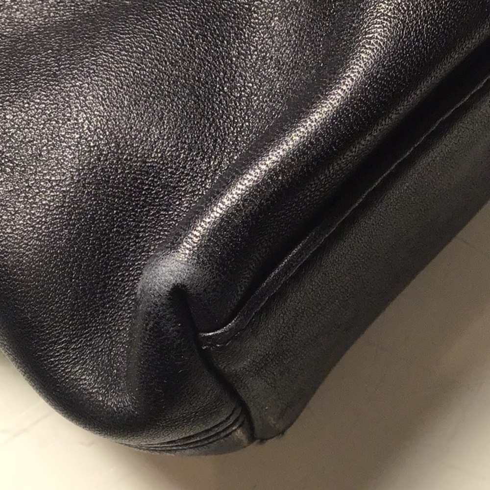 ✔️Vintage Coach Black/Silver Shoulder Bag, EUC for age - Picture 12 of 15